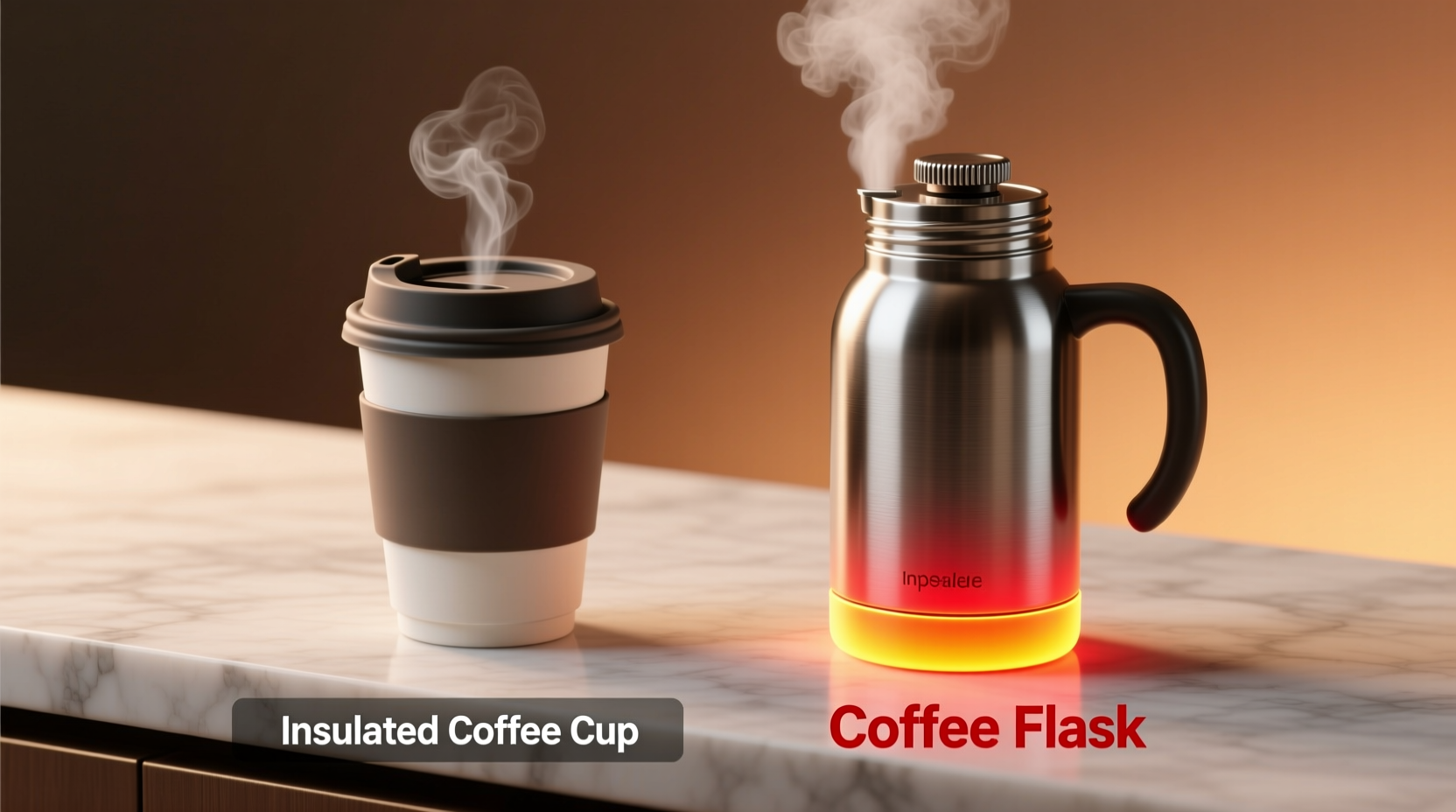 insulated coffee cup vs coffee flask does a flask really keep coffee hotter longer