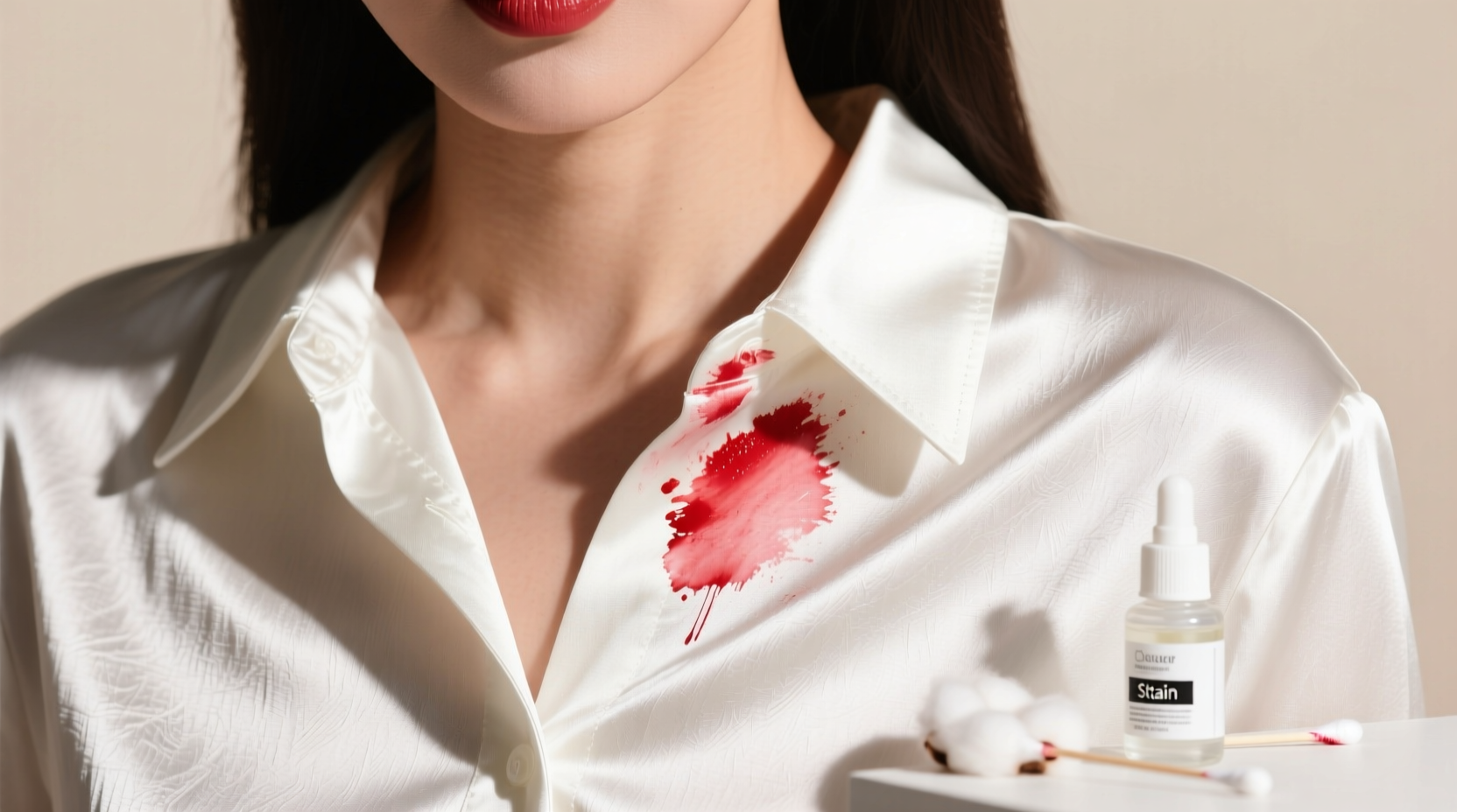 how to get lipstick stains out of clothes