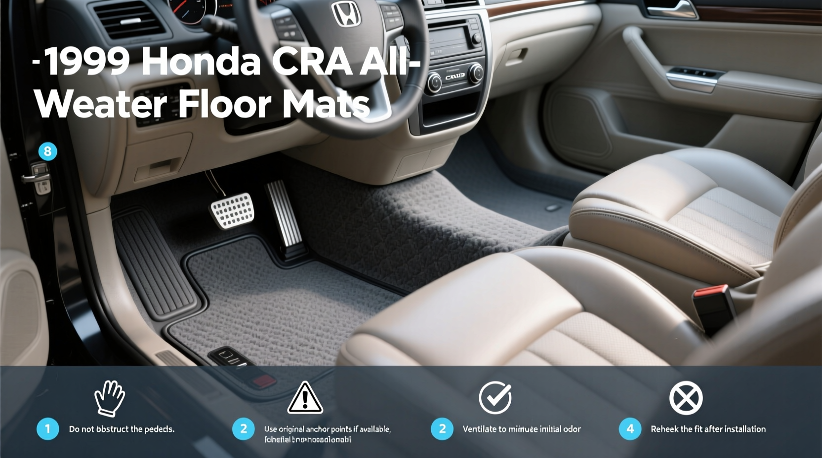 1999 Honda CRV All Weather Floor Mats Buying Guide