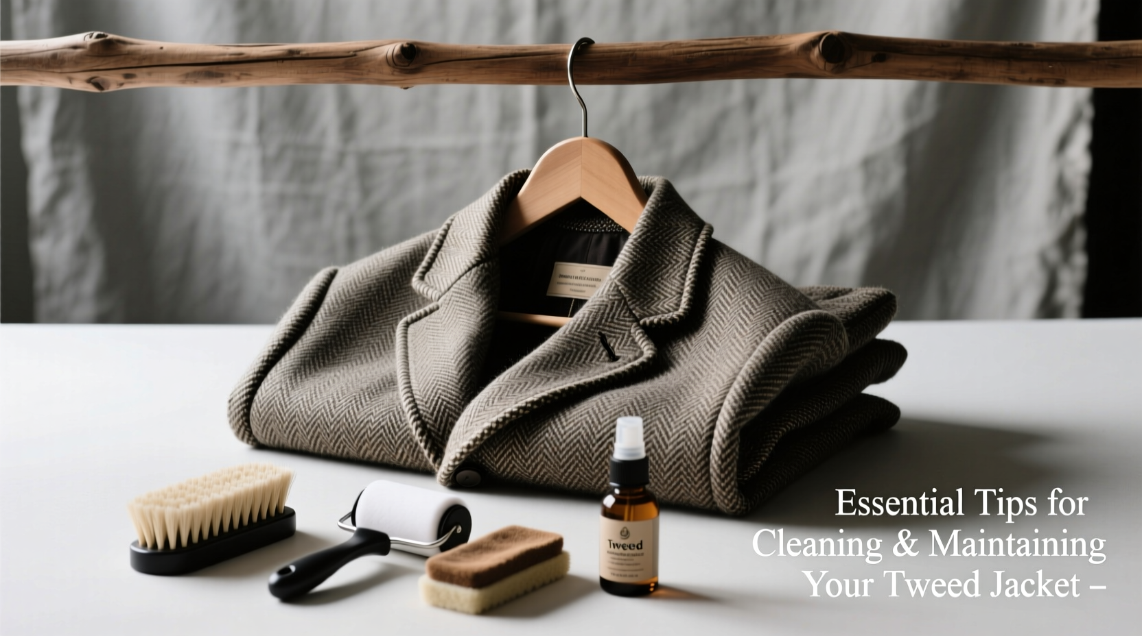 essential tips for cleaning and maintaining your tweed jacket to keep it looking sharp