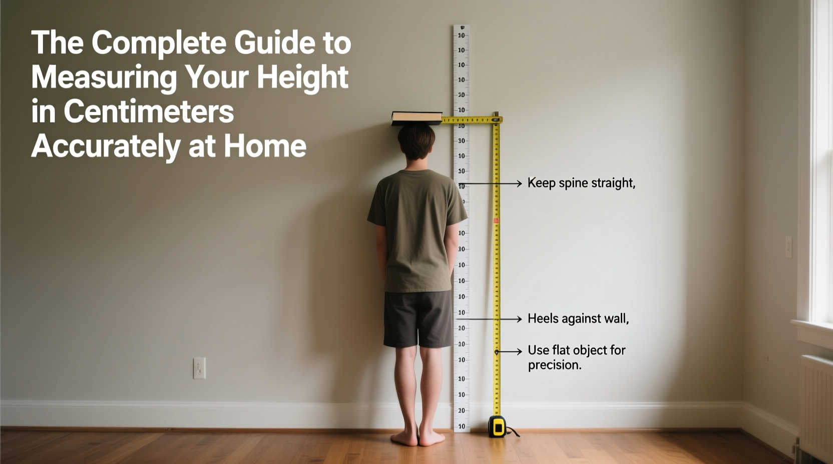 the complete guide to measuring your height in centimeters accurately at home