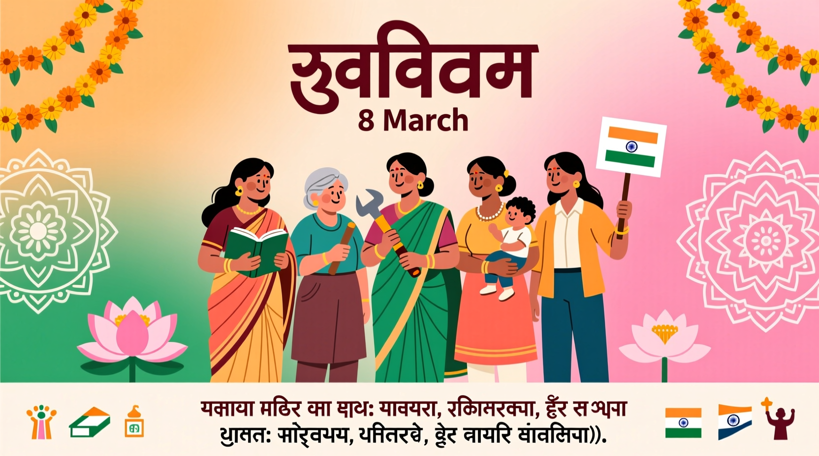 womens day hindi