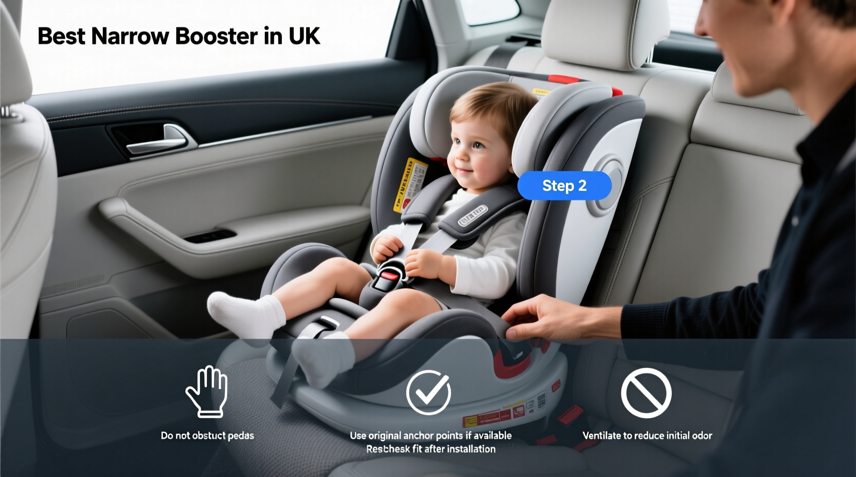 best narrow booster seat uk