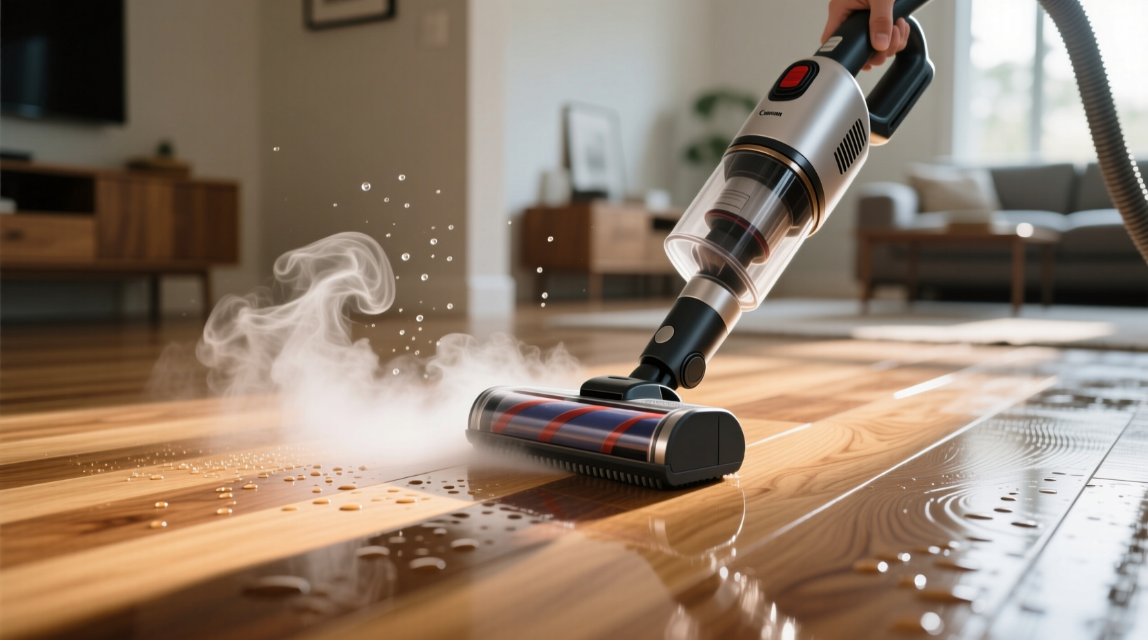 can you use a steam cleaner on hardwood