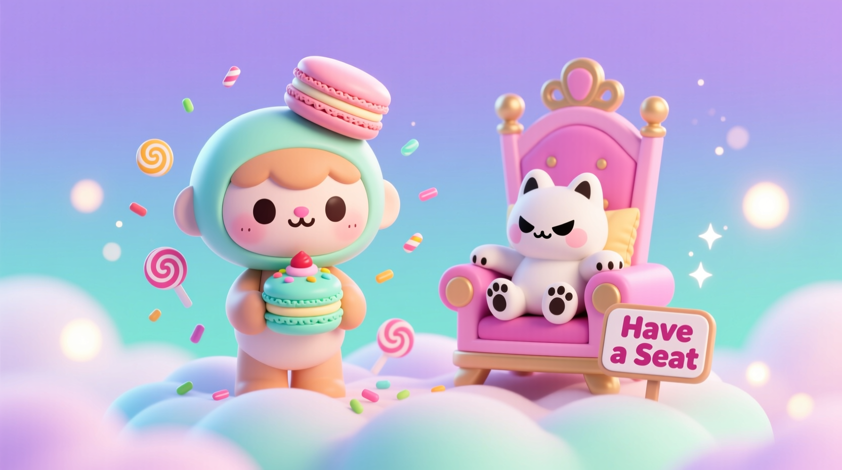 which is better labubu macaron or have a seat