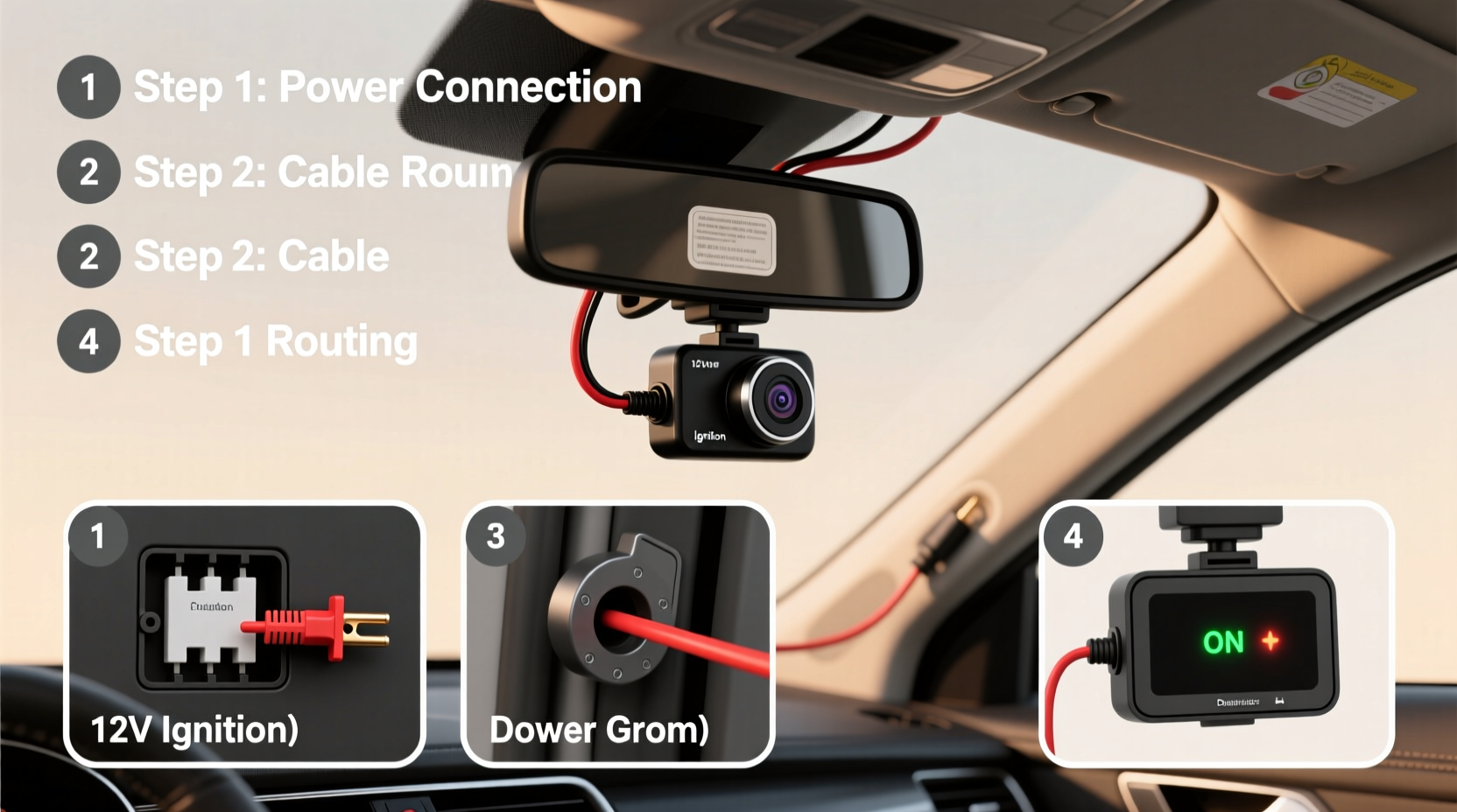 Dash Cam Installation Guide: Step-by-Step Wiring & Mounting