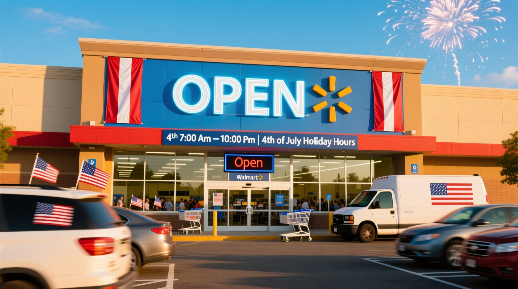 is walmart open on the 4th of july 2026