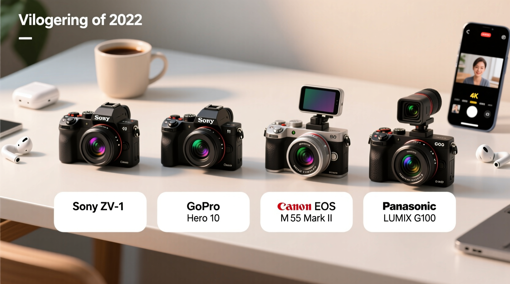 top picks for best vlogging camera 2022 budget quality combined