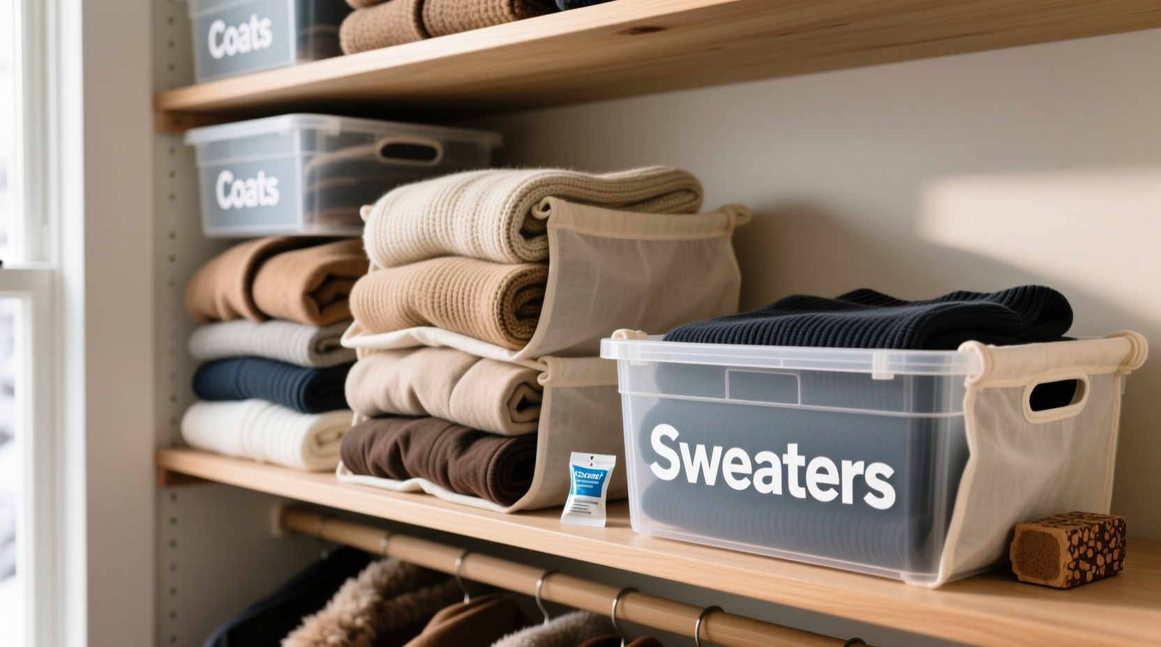 how to safely store winter clothes