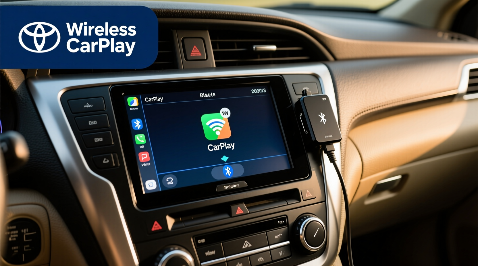 camry 2013 wireless carplay install