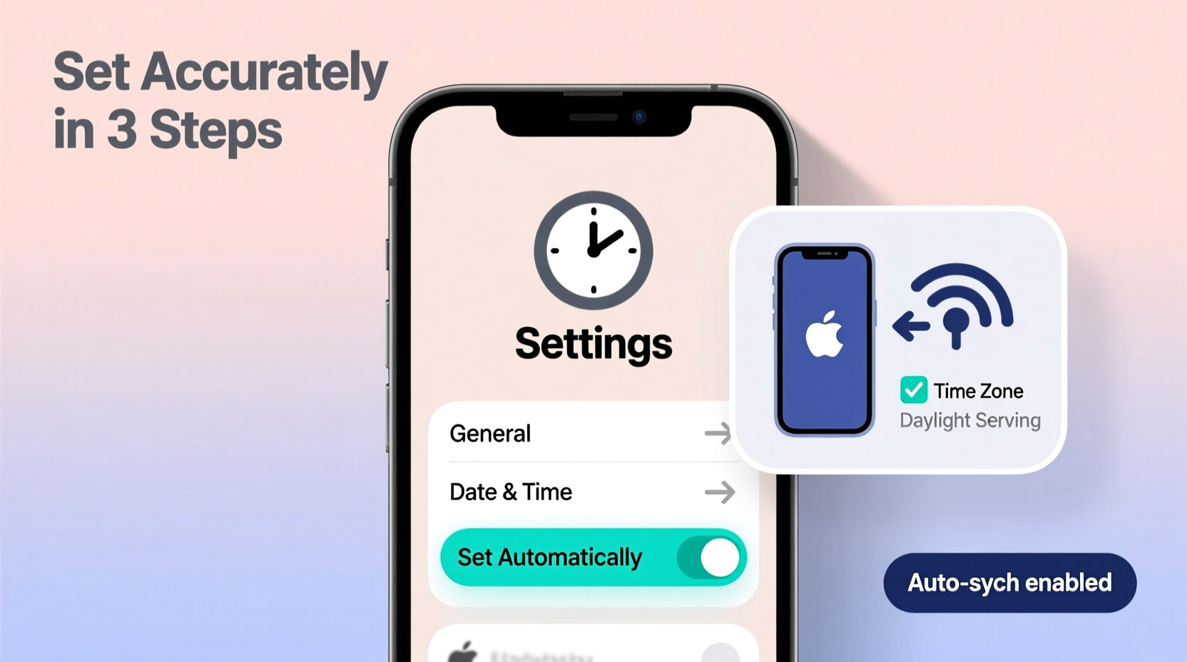 how to easily set and sync your cell phone time for accurate display and alerts