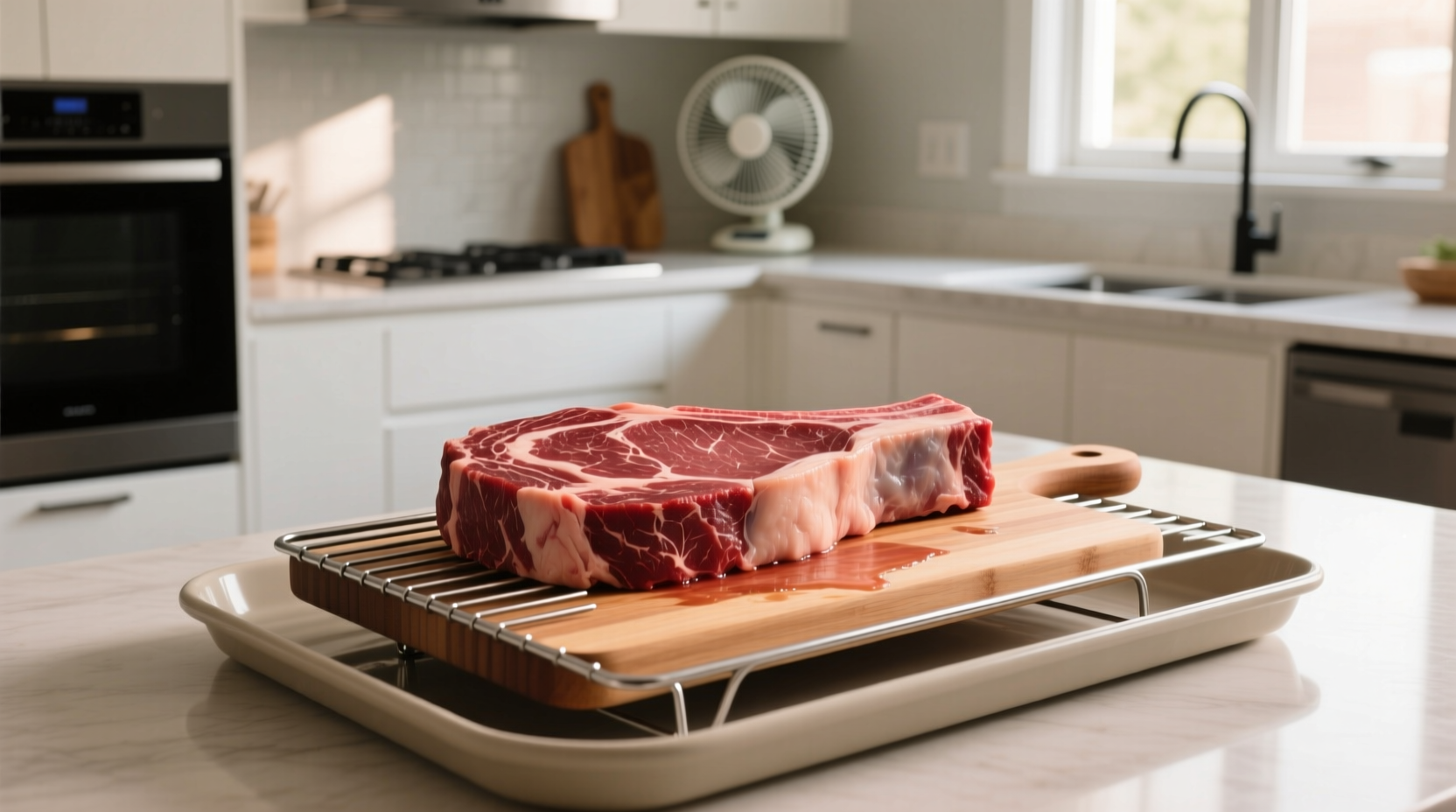 properly dry age steaks at home by starting with larger