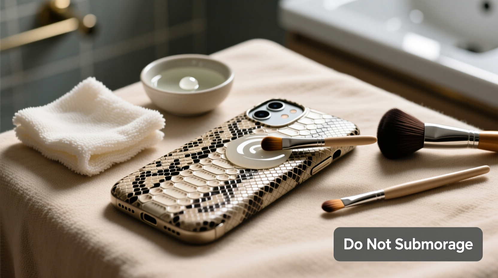 gentle and effective methods to clean your snakeskin pattern iphone case without damage