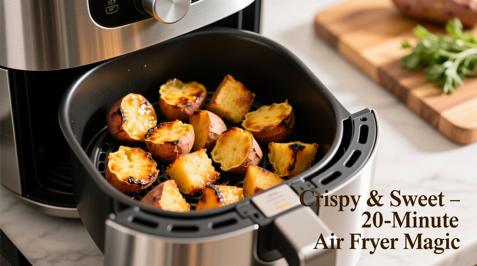 Perfect Air Fryer Sweet Potato Chunks: Crispy Outside, Tender Inside