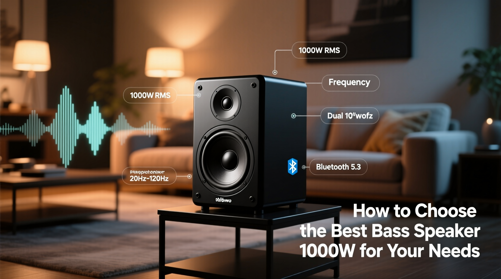How to Choose the Best Bass Speaker 1000W for Your Needs