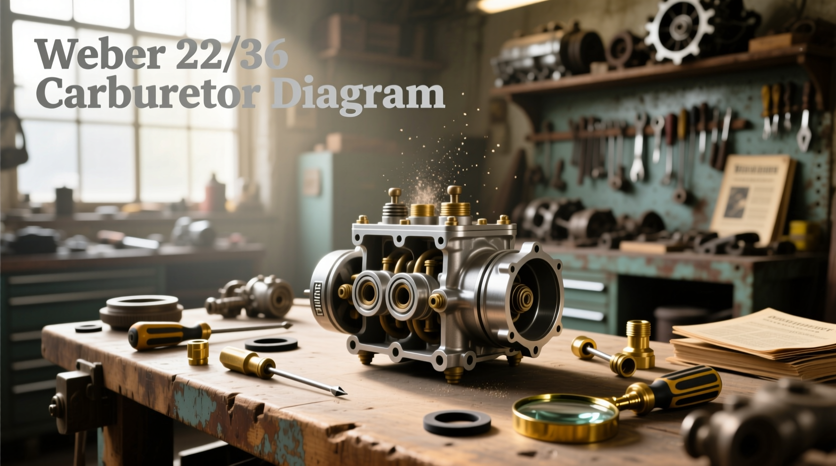 How to Read a Weber 32/36 Carburetor Diagram and Identify Parts