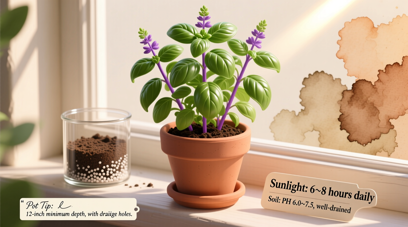 Where to Plant Basil: Sunlight, Soil & Pot Tips