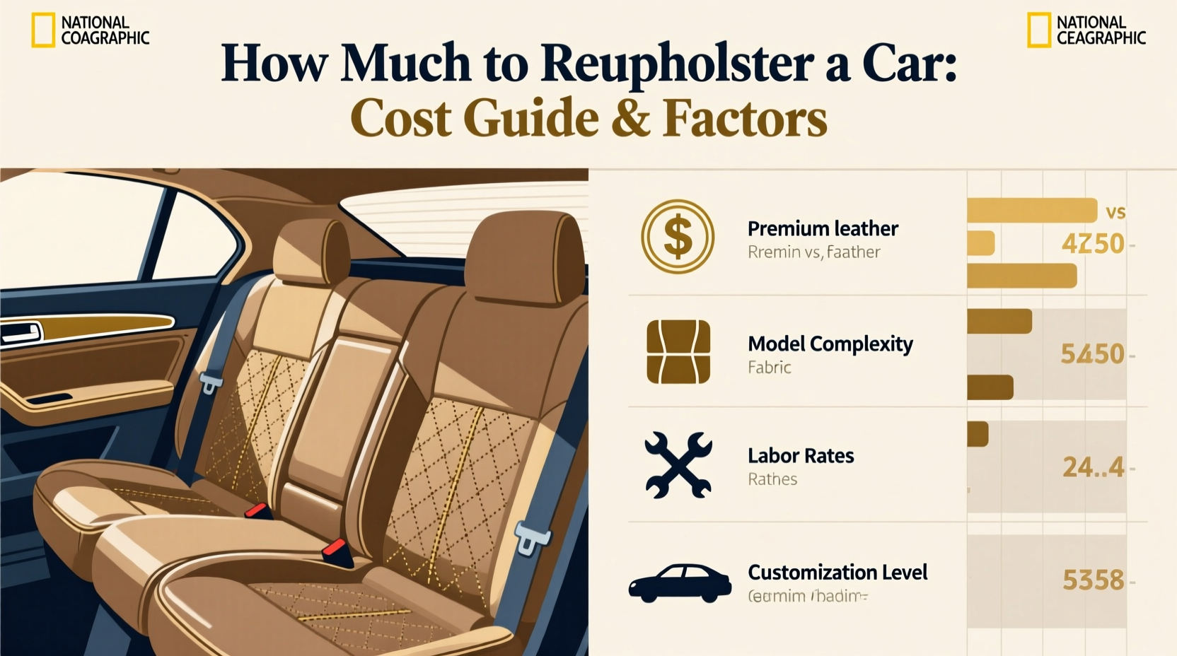 how much to reupholster a car