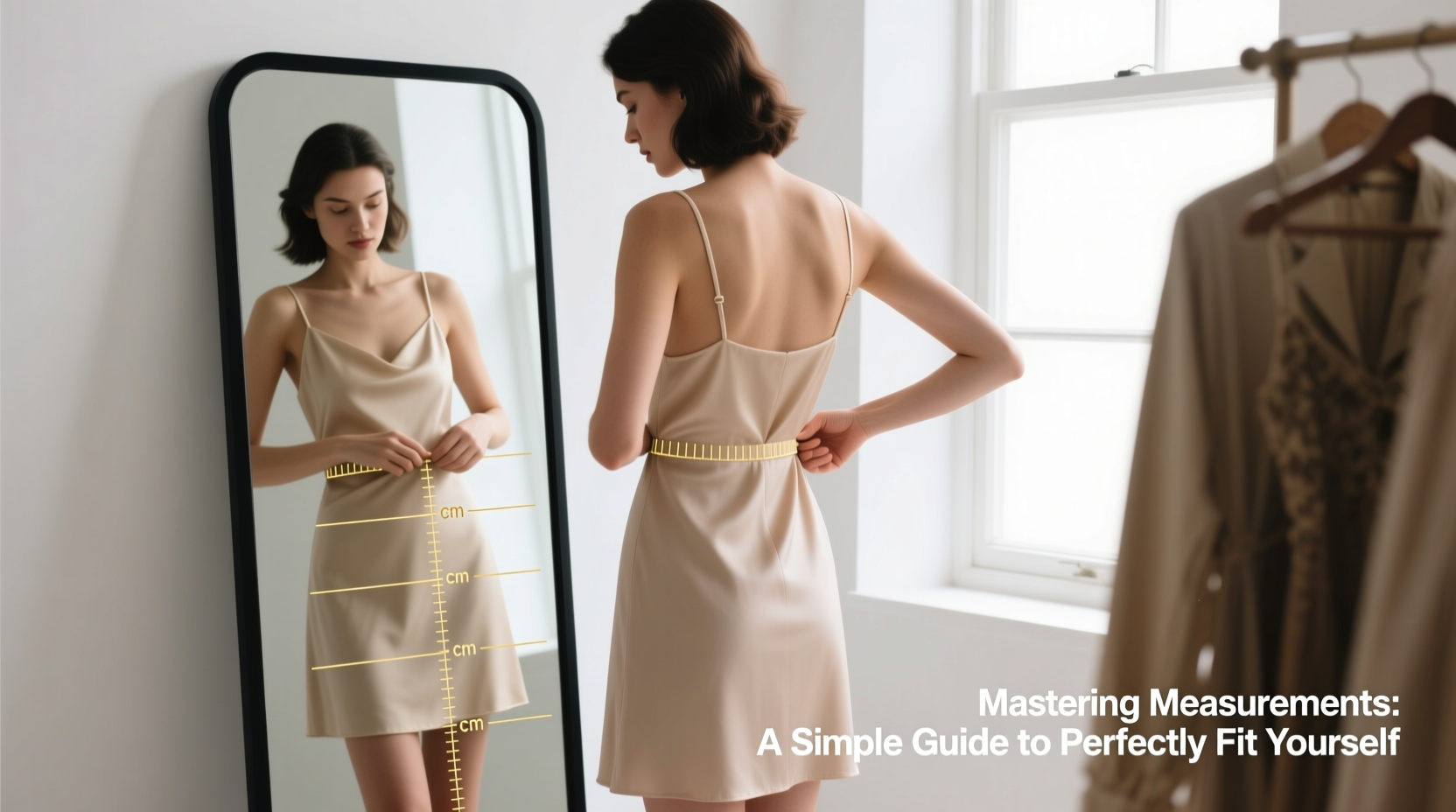 mastering measurements a simple guide to perfectly fit yourself for a short dress