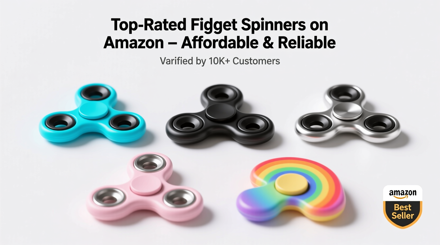 affordable and reliable fidget spinners available on amazon