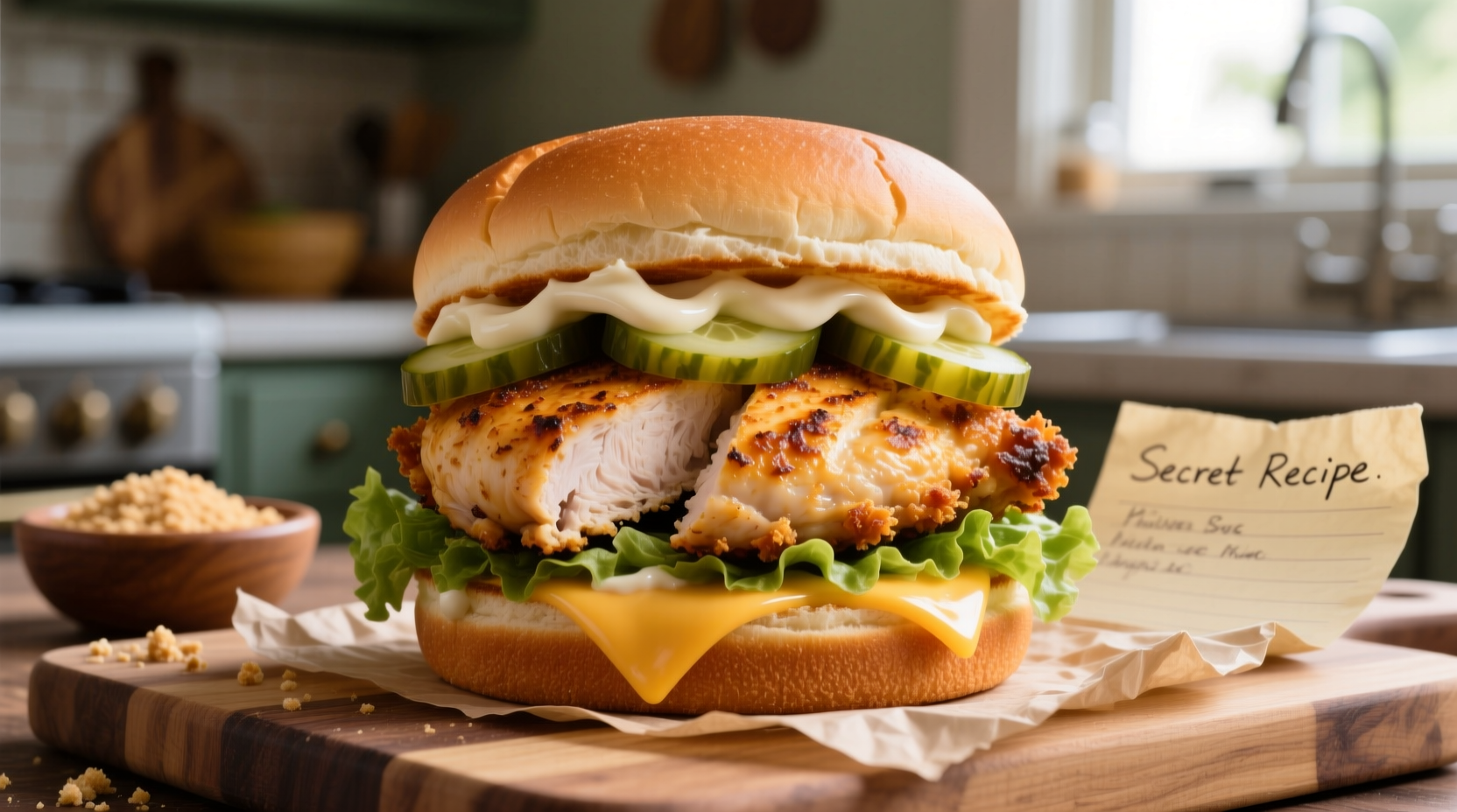 Copycat Popeyes Chicken Sandwich Recipe: Food-Science Validated