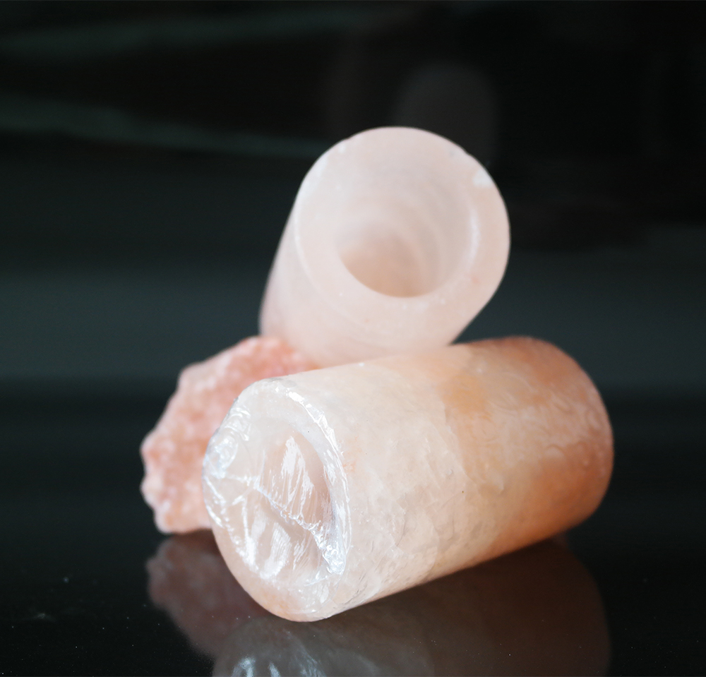 Wholesale Natura Crystal Pakistan Pink Salt Himalayan Salt Shot Glass