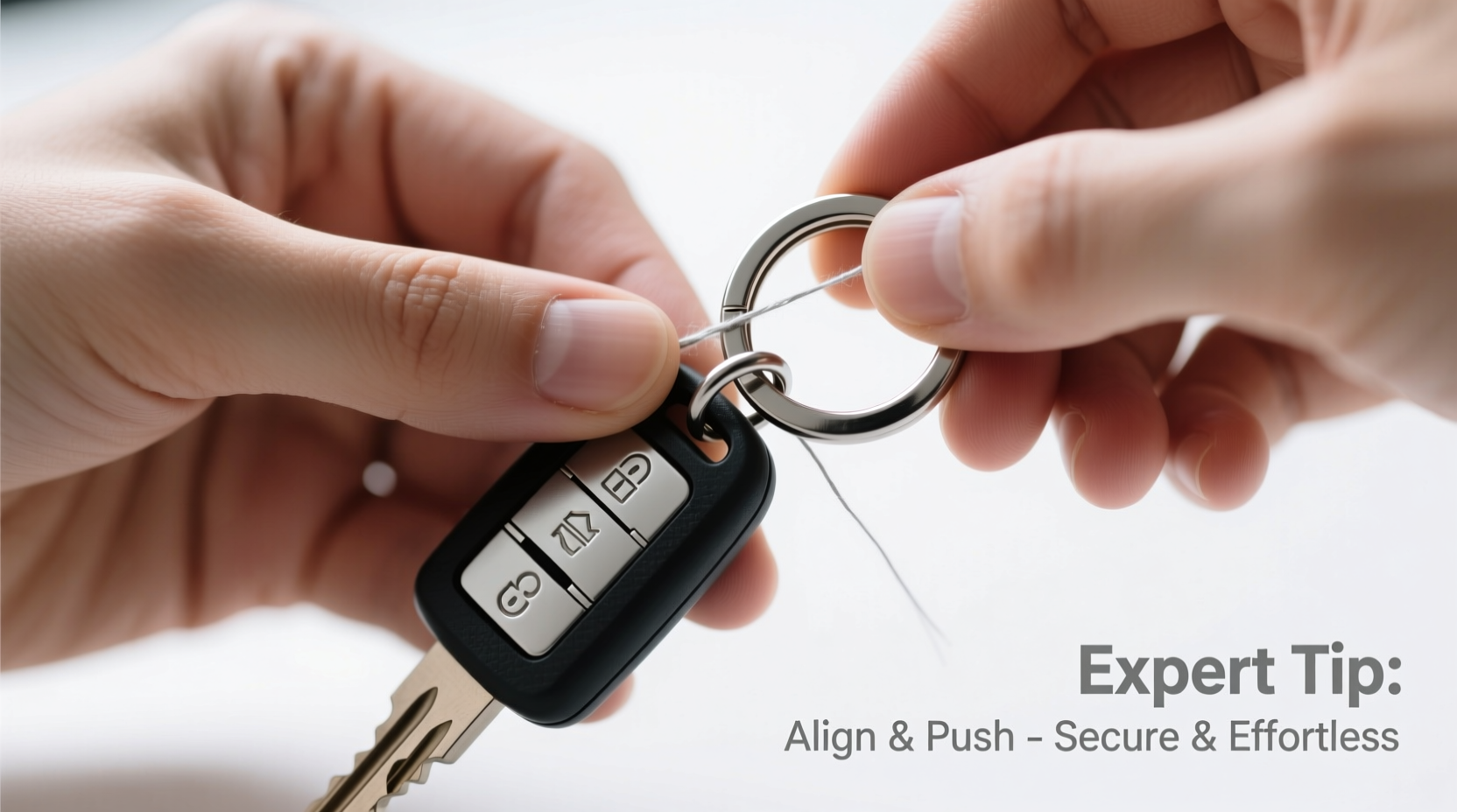 expert tips for attaching a car key ring securely and effortlessly