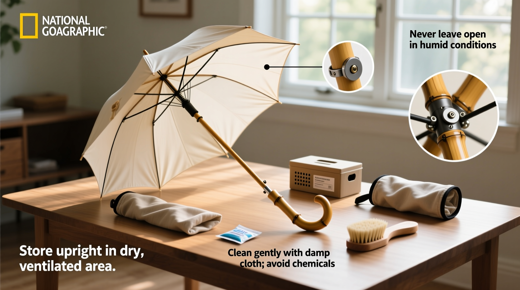 the complete guide to storing and maintaining long handle umbrellas for longevity