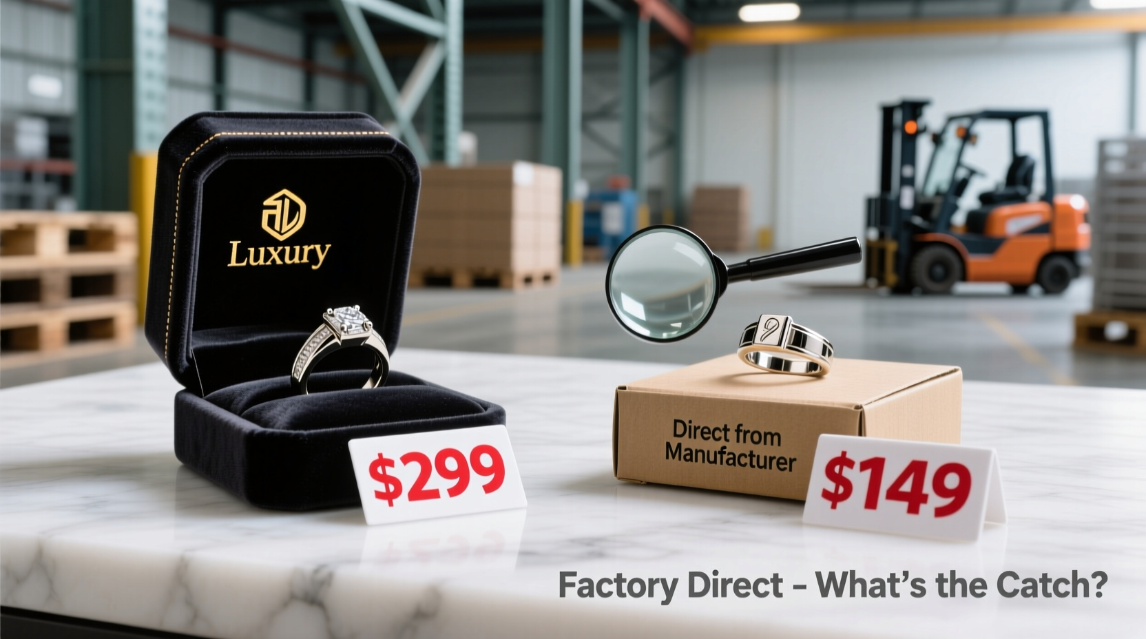 are factory direct rings really cheaper than retail whats the catch