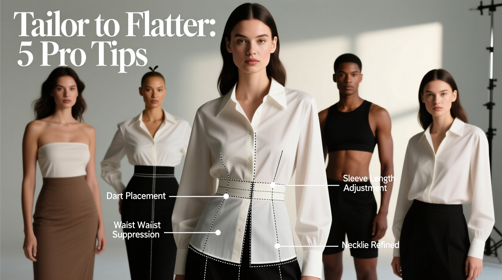 how to tailor blouses to flatter every body shape practical styling and alteration tips