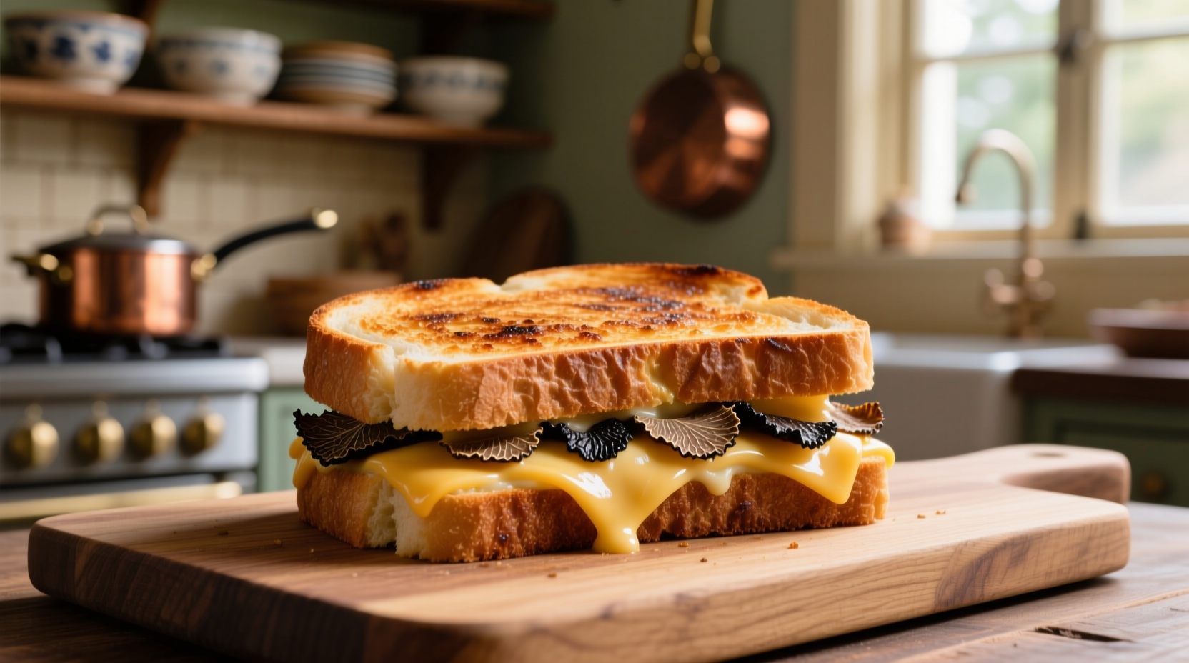 one ingredient upgrade grilled cheese
