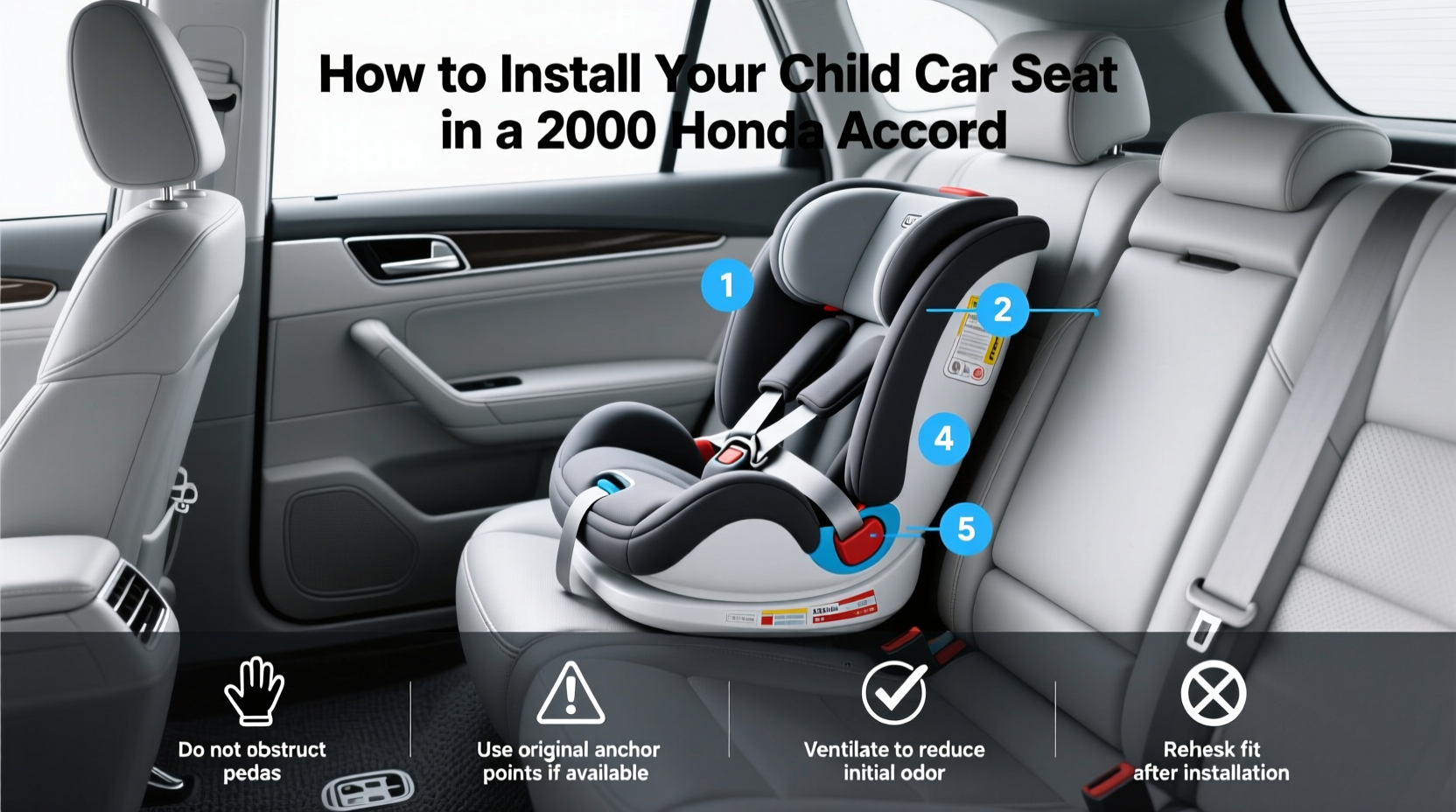 installing child car seat in 2000 honda accord