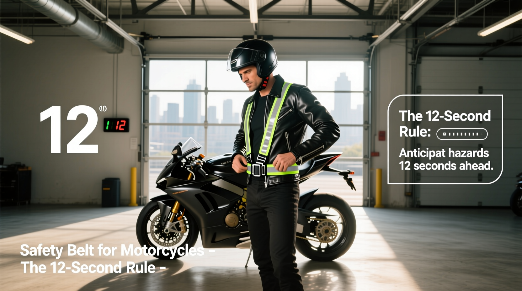 safety belt for motorcycle,What is the 12 second rule for motorcycles? buying guide