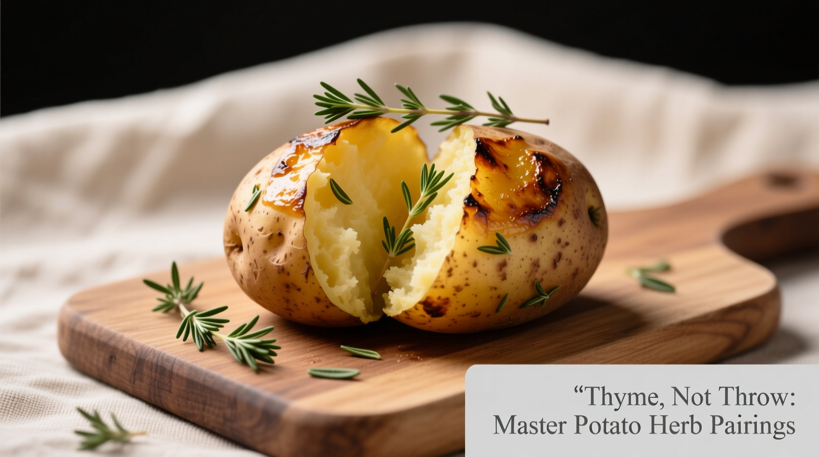 Thyme, Not Throw: Master Potato Herb Pairings