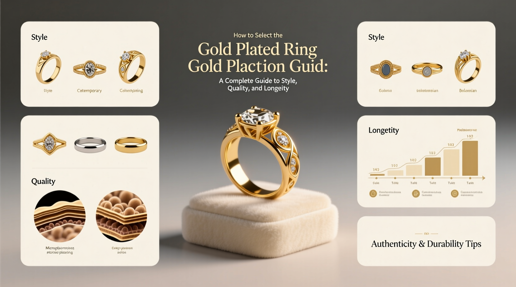 how to select the ideal gold plated ring a complete guide to style quality and longevity