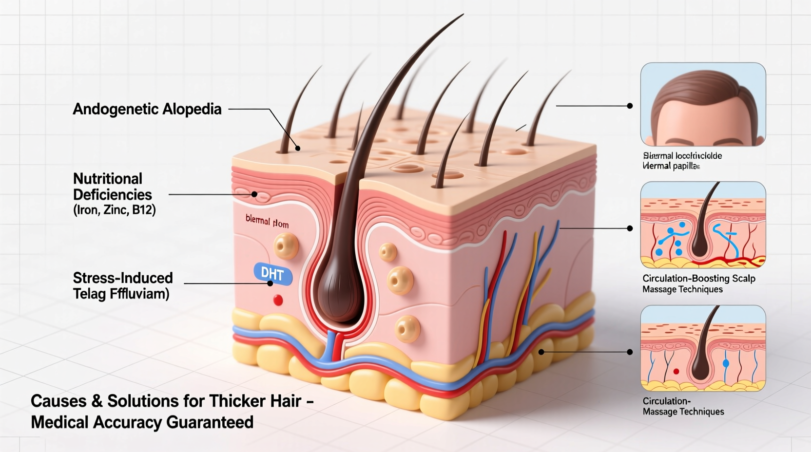 why is my hair thinning causes how to make it thicker