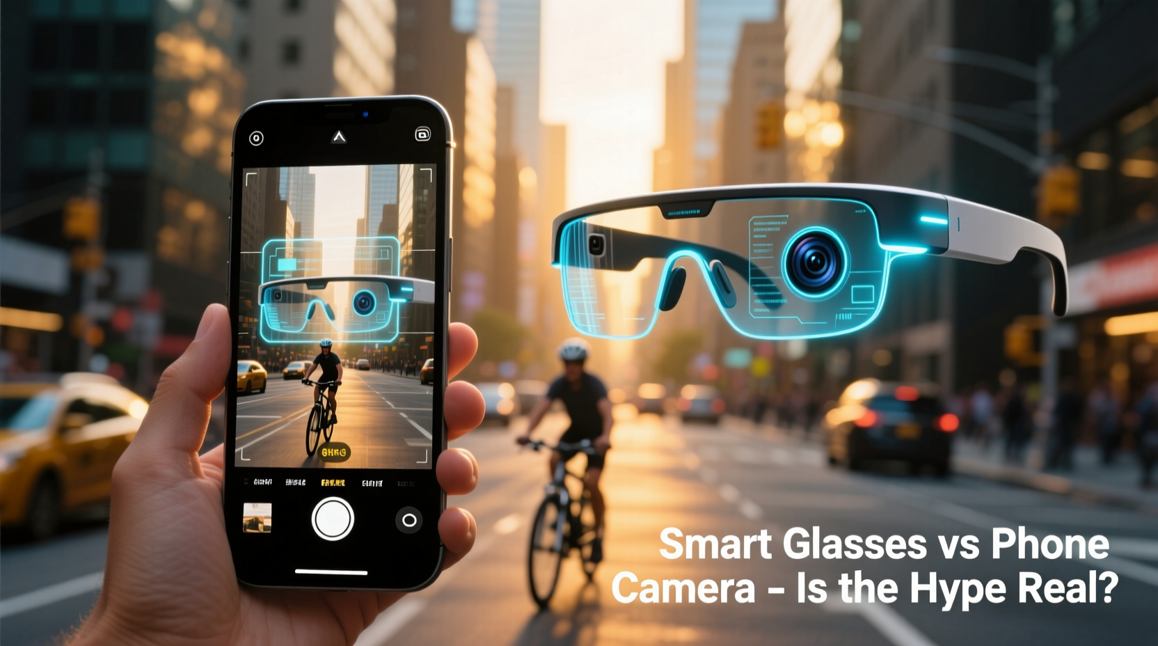 smart glasses with camera vs phone camera is the hype real or just tech bro nonsense