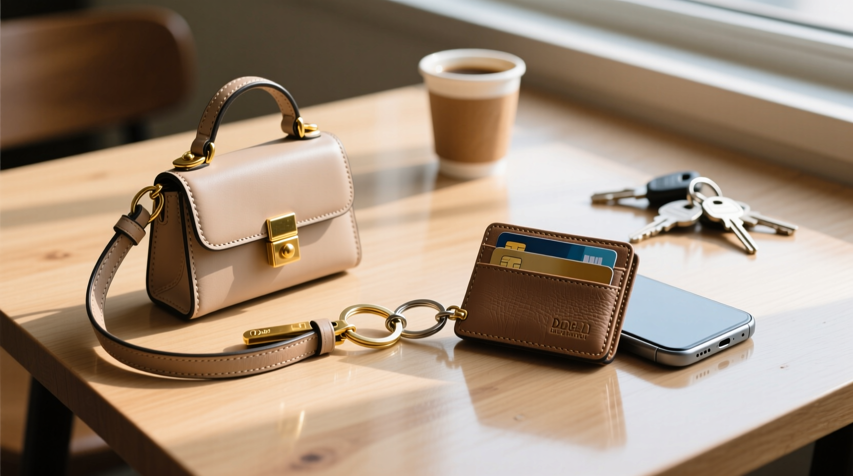 handbag keychain vs wallet keychain which one are people actually using