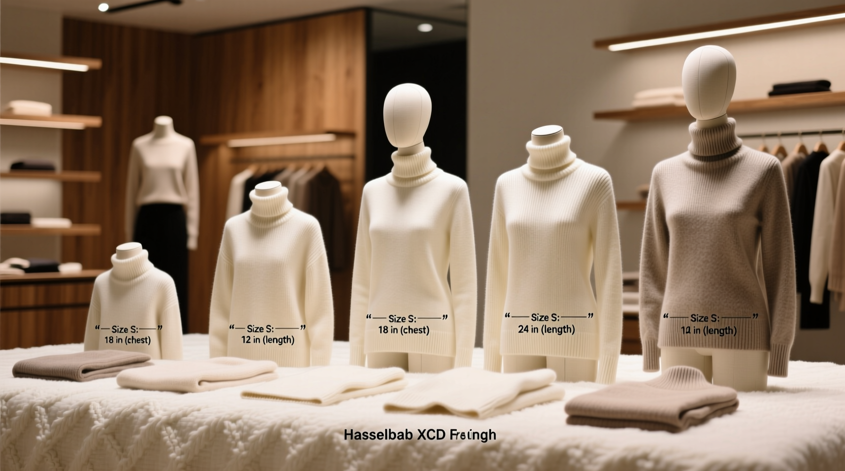 the ultimate guide to selecting the perfect turtleneck sweater size when shopping online