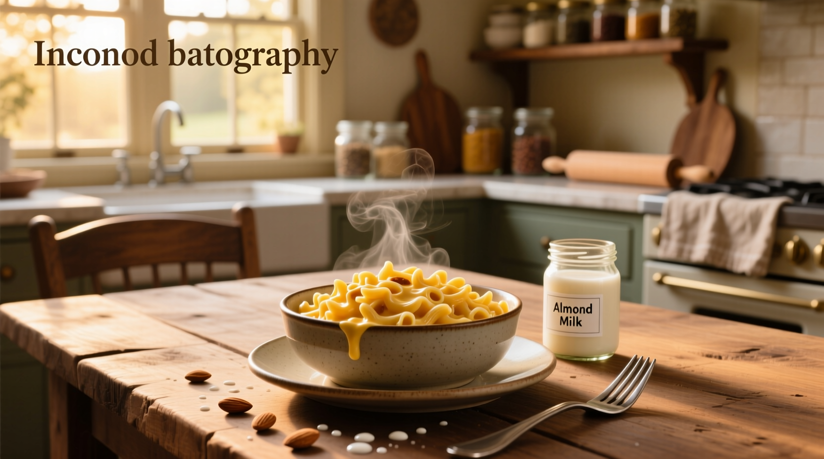 almond milk for mac and cheese