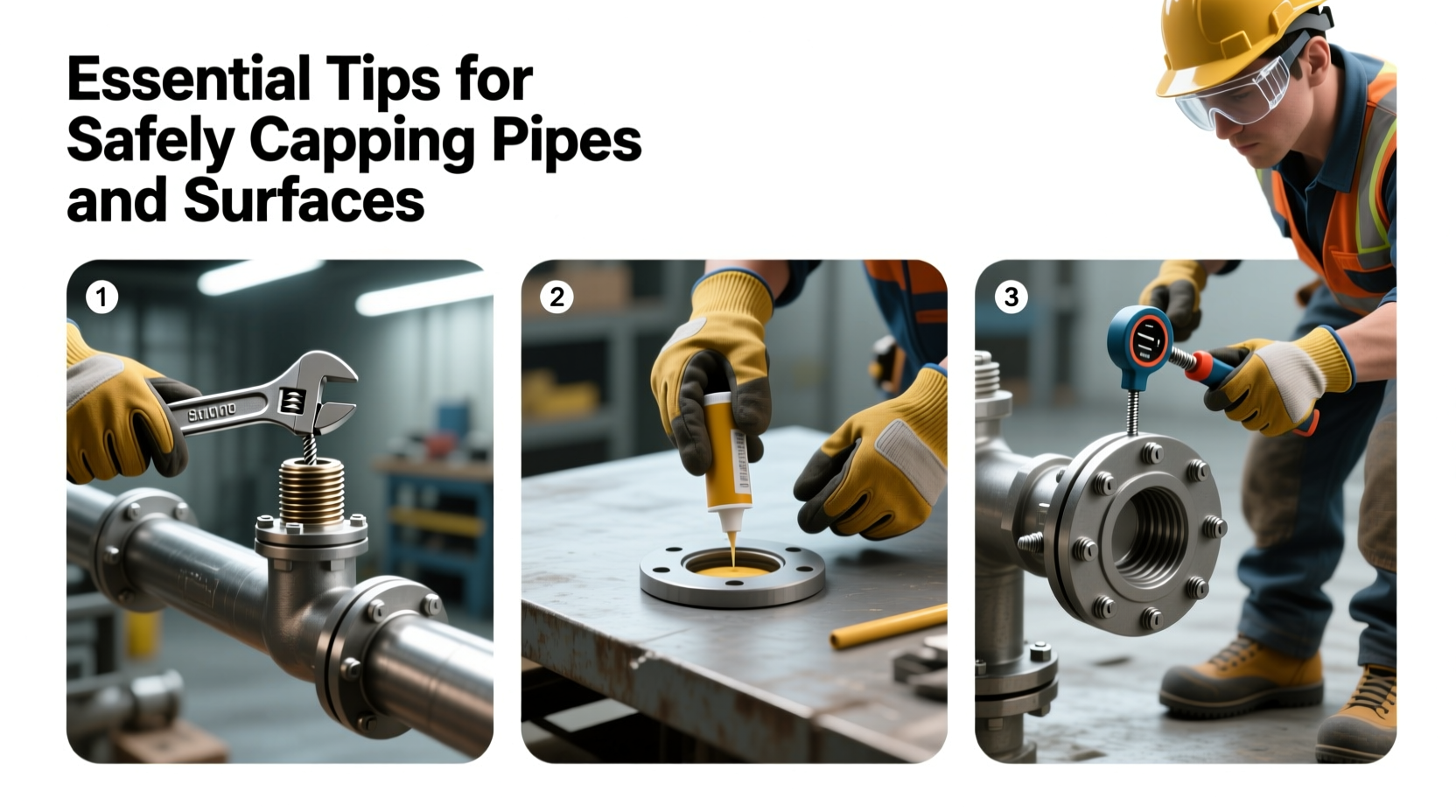 essential tips for how to cap pipes and surfaces safely and effectively
