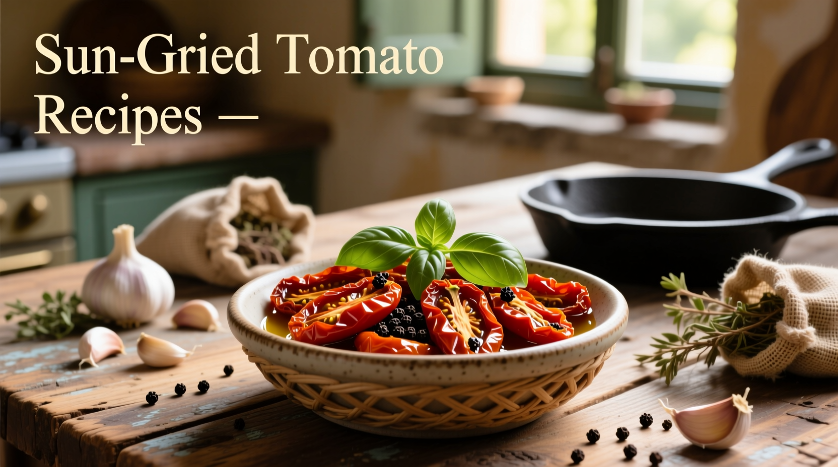 10 Sun Dried Tomato Recipes: Flavorful Dishes Ready in Minutes