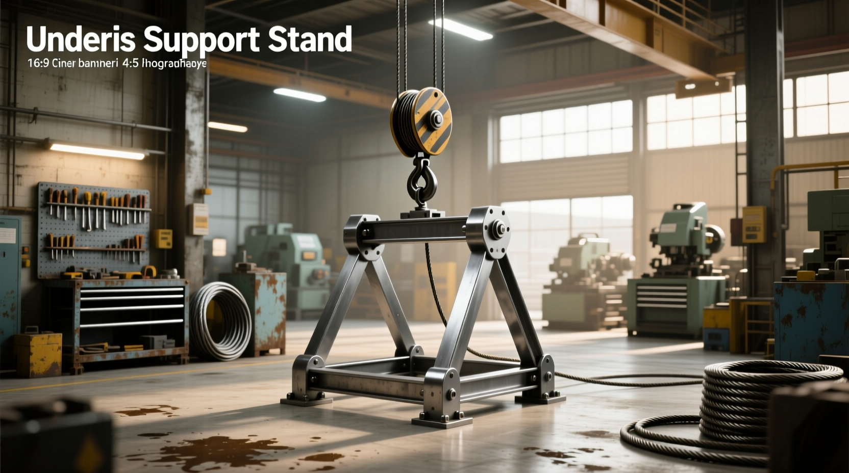 What Is an Under Hoist Support Stand and How to Use It Safely?