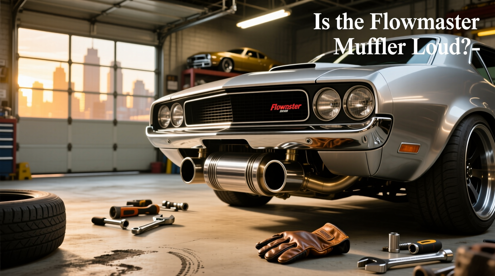 How to choose flowmaster muffler,Is the Flowmaster muffler loud?