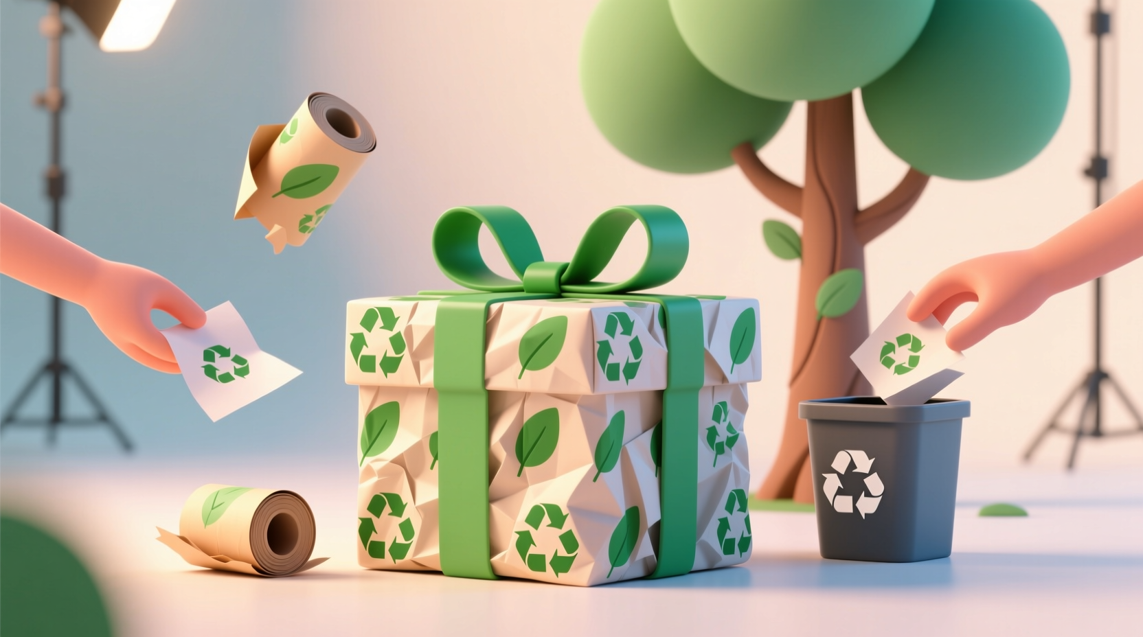 psa most wrapping paper is recyclable dont throw it a