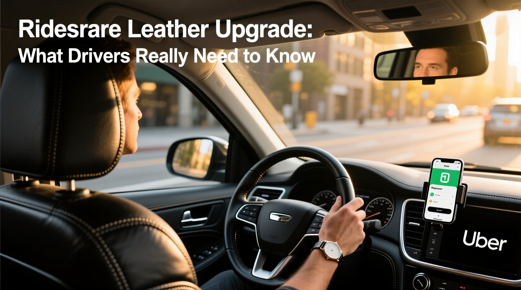 rideshare leather upgrade