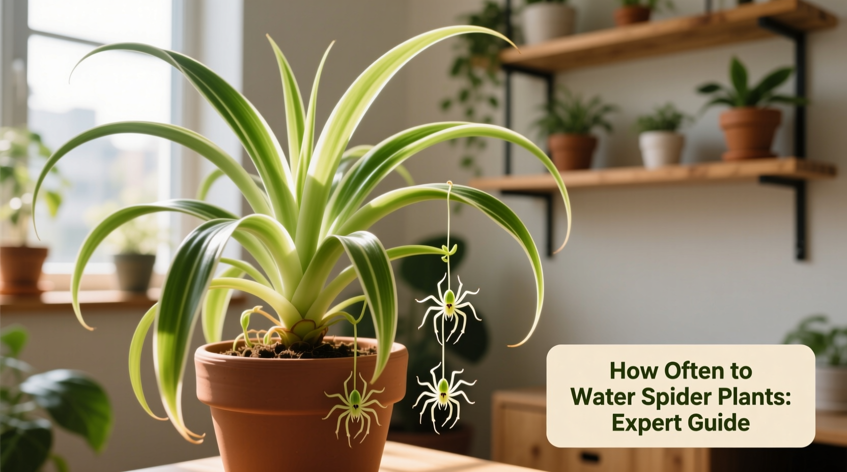 how often should spider plants be watered