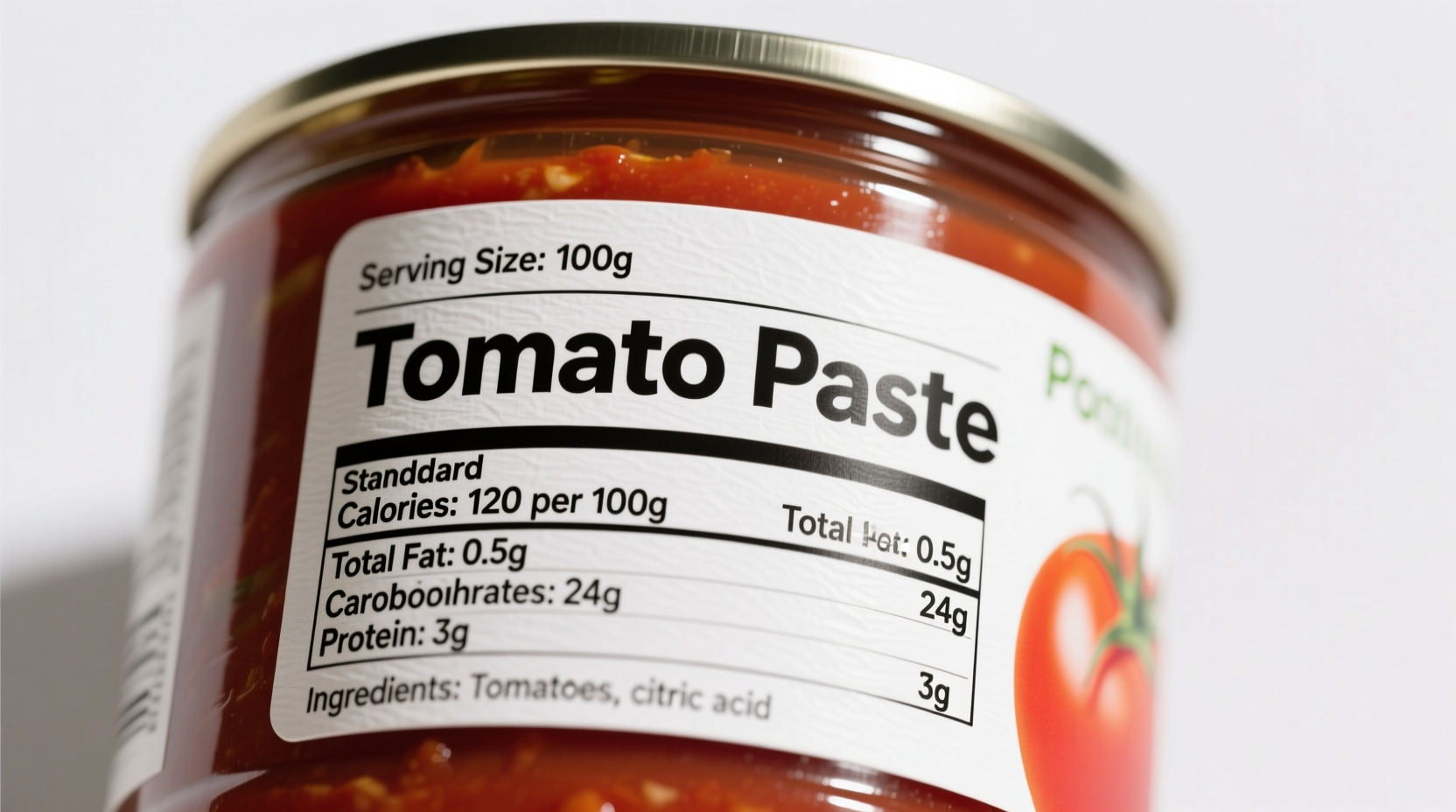 tomato paste calories