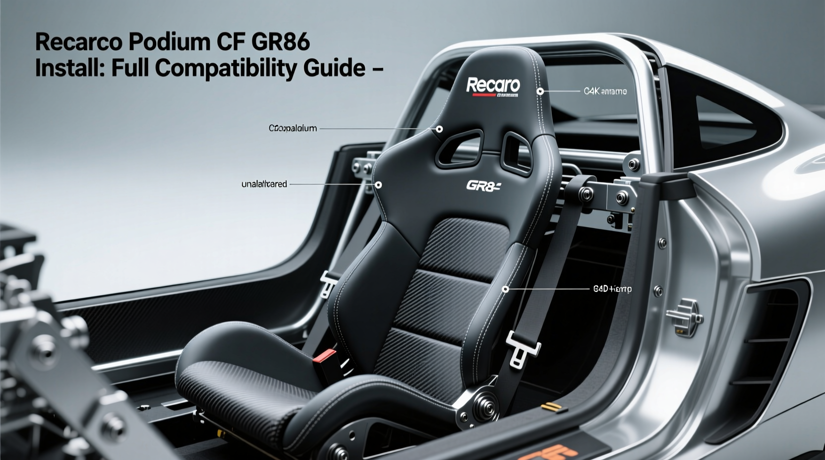 Recaro Podium CF GR86 Install: Full Compatibility Guide