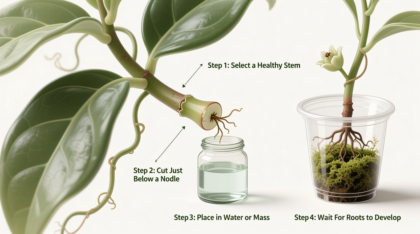 How to Propagate a Hoya Plant Easily